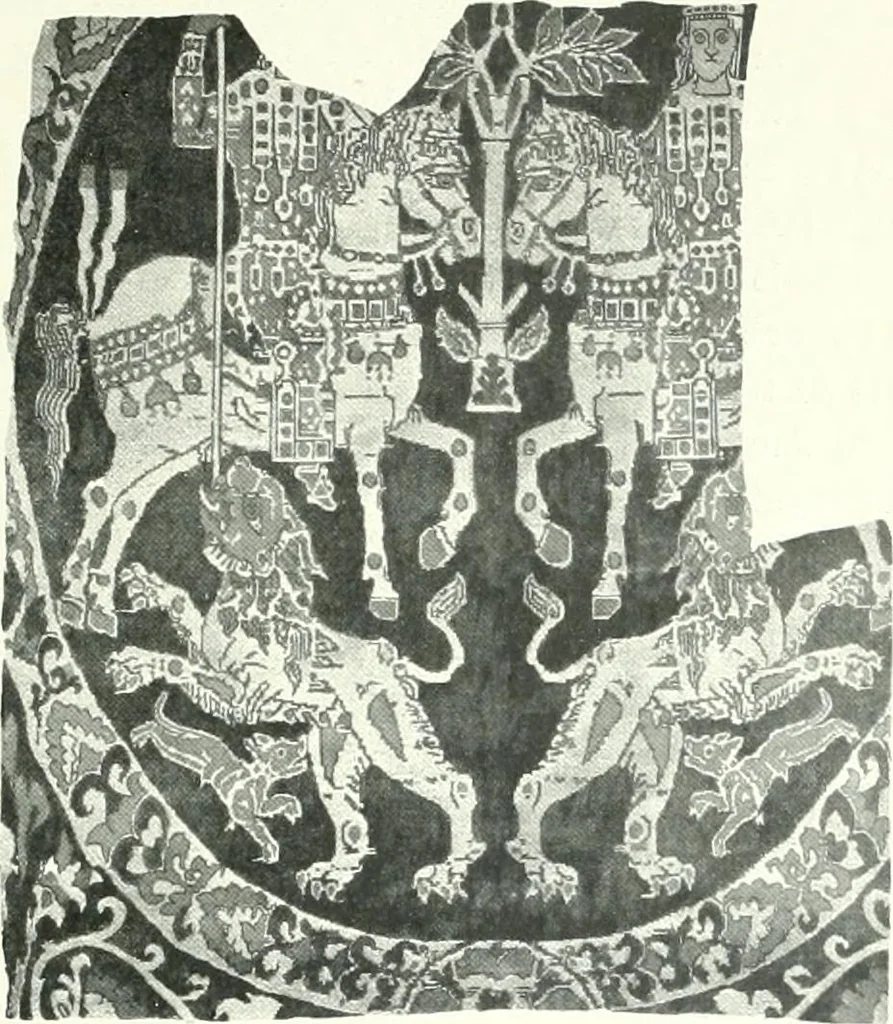 An illustration from Les arts du tissu, 1909, leaf 36