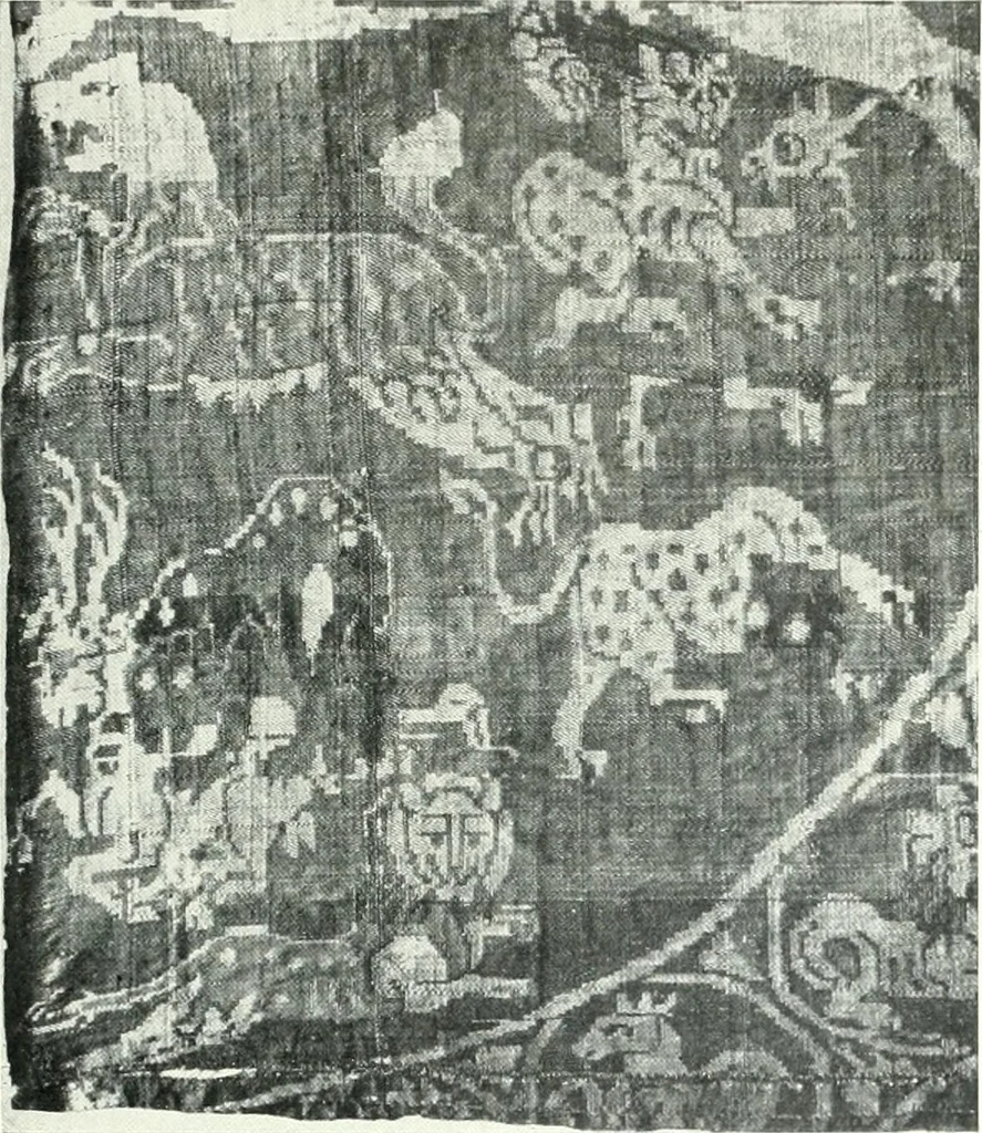 An illustration from Les arts du tissu, 1909, leaf 364