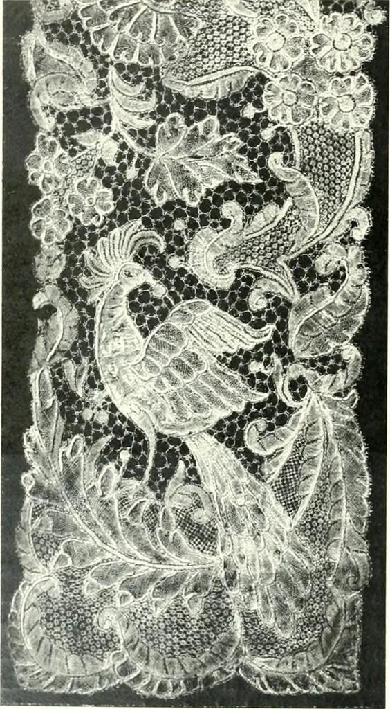 An illustration from Les arts du tissu, 1909, leaf 391