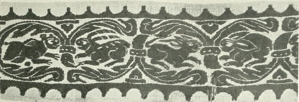 An illustration from Les arts du tissu, 1909, leaf 40
