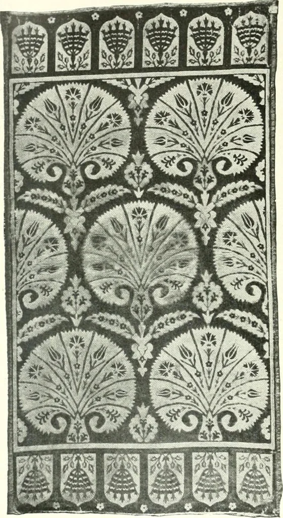 An illustration from Les arts du tissu, 1909, leaf 57