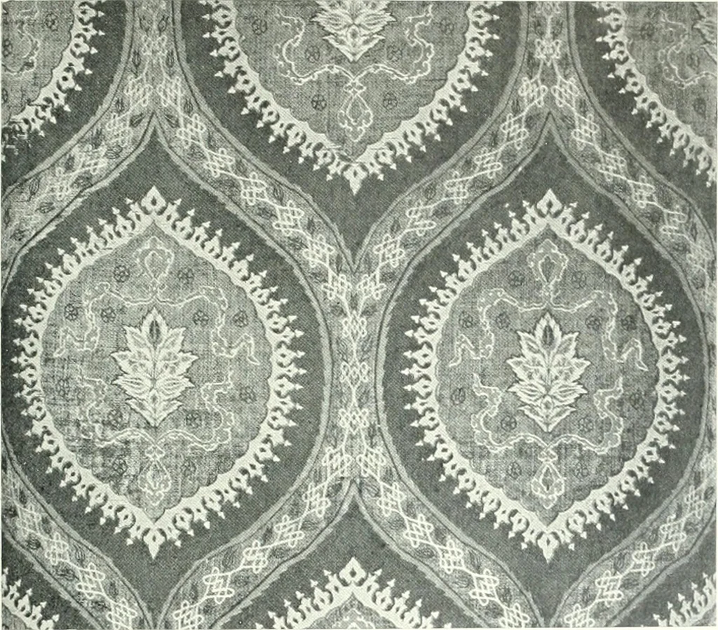 An illustration from Les arts du tissu, 1909, leaf 58