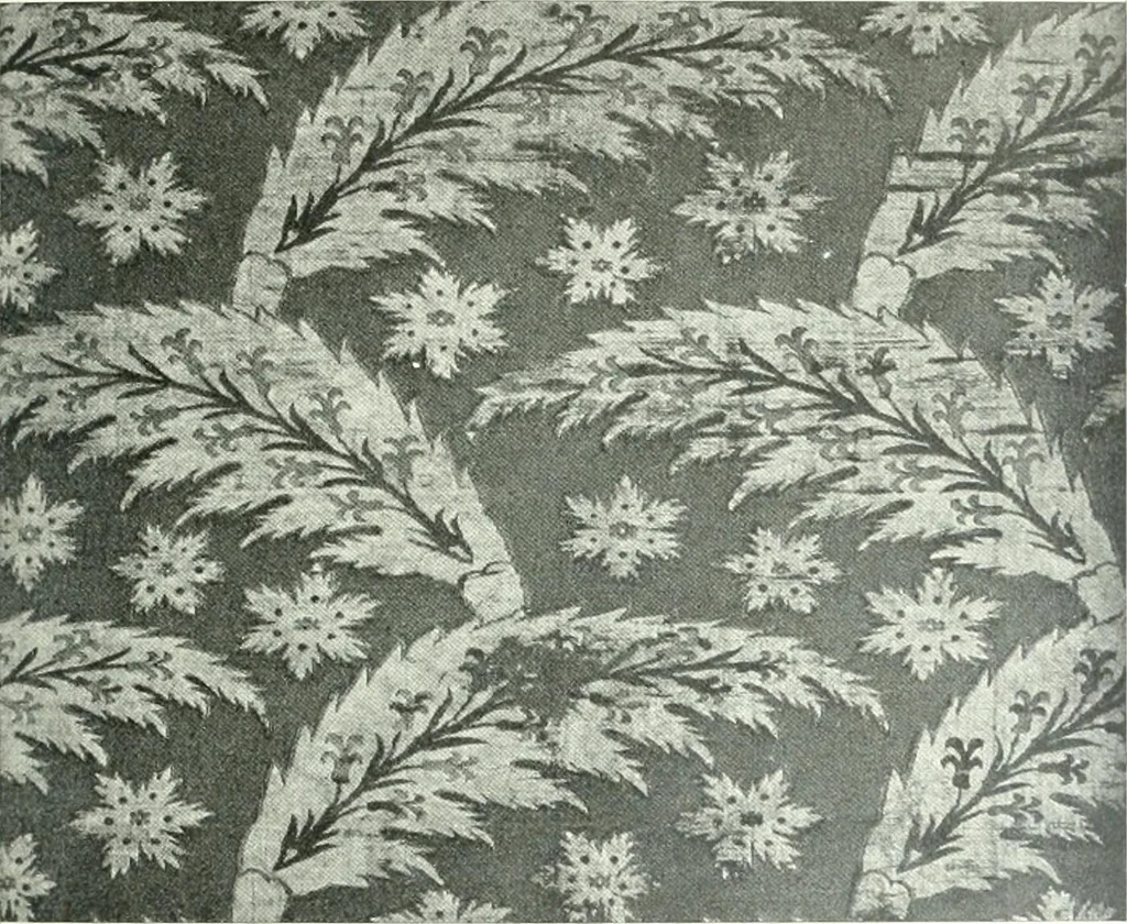 An illustration from Les arts du tissu, 1909, leaf 60