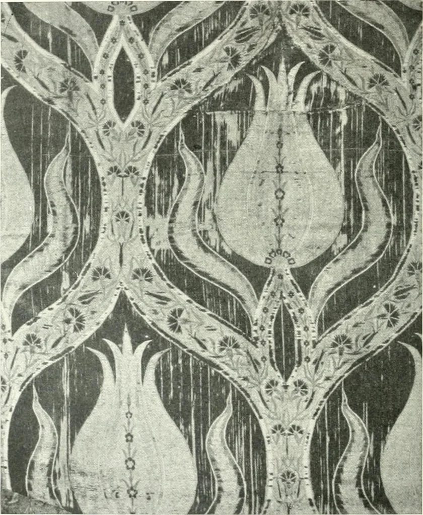 An illustration from Les arts du tissu, 1909, leaf 61