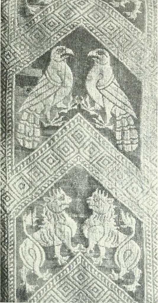 An illustration from Les arts du tissu, 1909, leaf 70