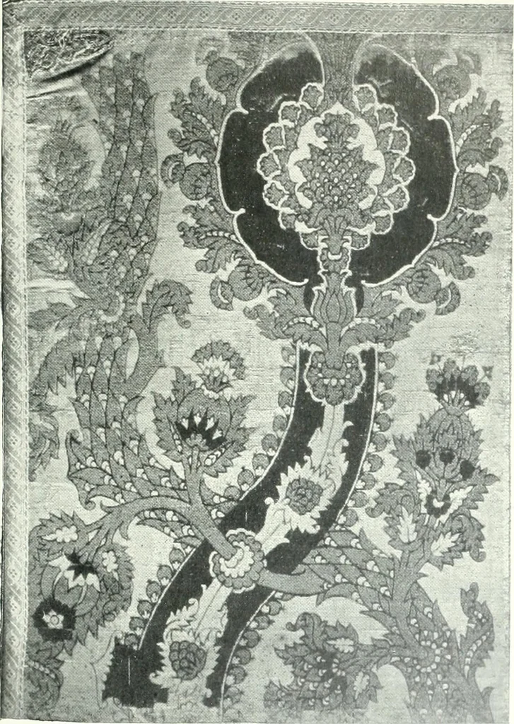An illustration from Les arts du tissu, 1909, leaf 78