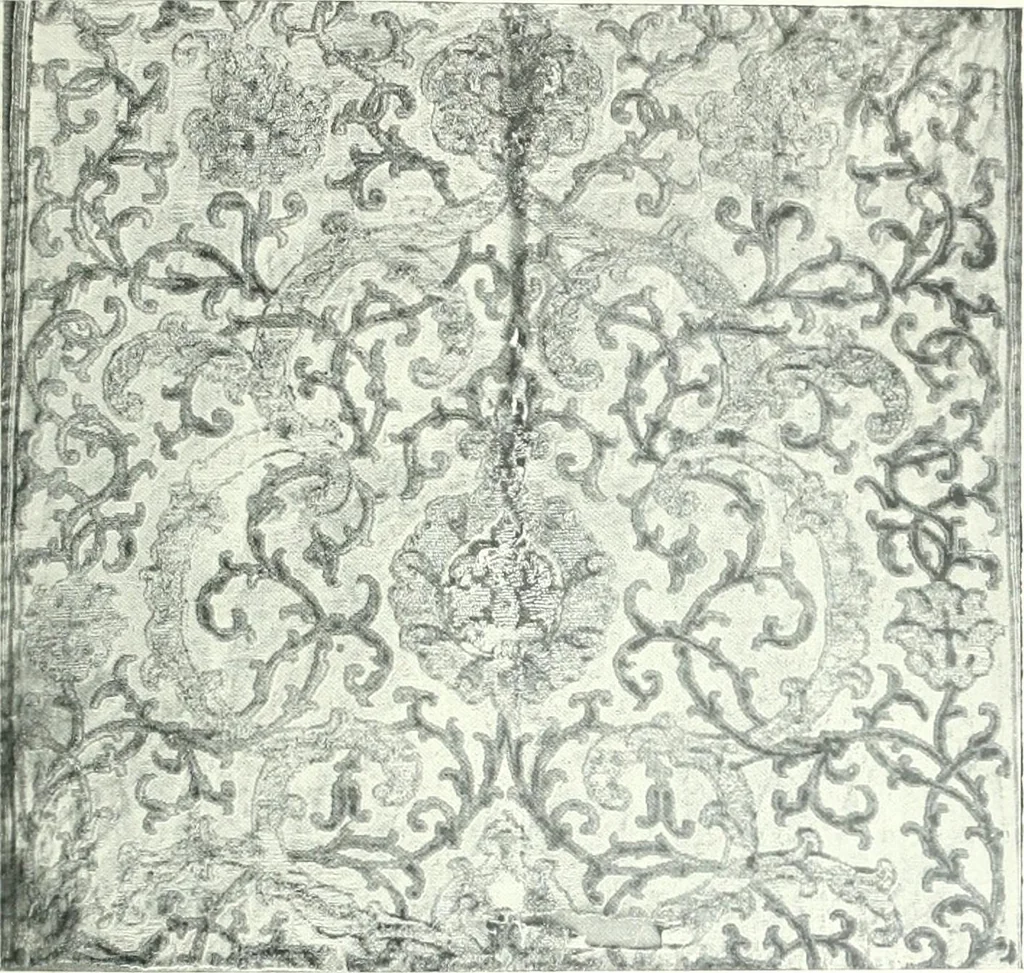 An illustration from Les arts du tissu, 1909, leaf 86