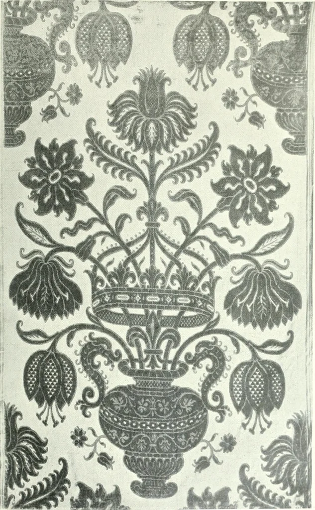 An illustration from Les arts du tissu, 1909, leaf 88