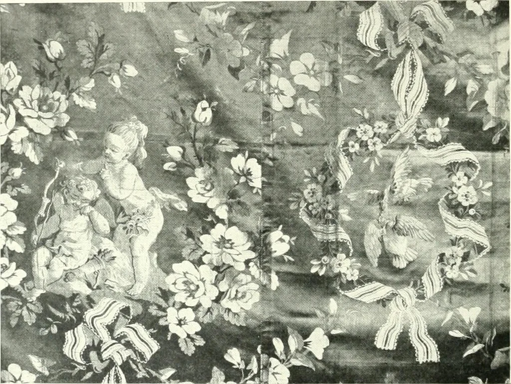 An illustration from Les arts du tissu, 1909, leaf 91