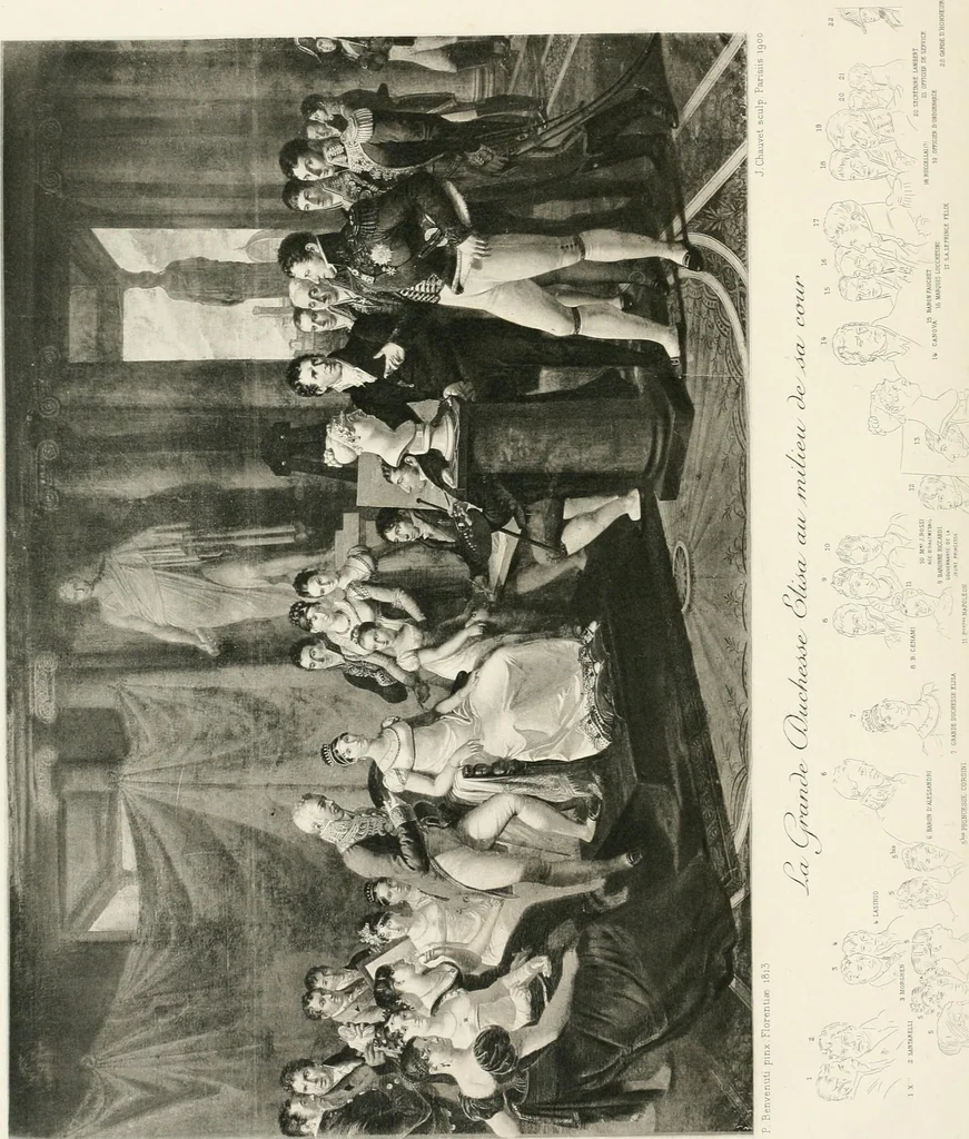 An illustration from Les arts en Toscane sous Napoléon : la princesse Élisa, 1901, leaf 7