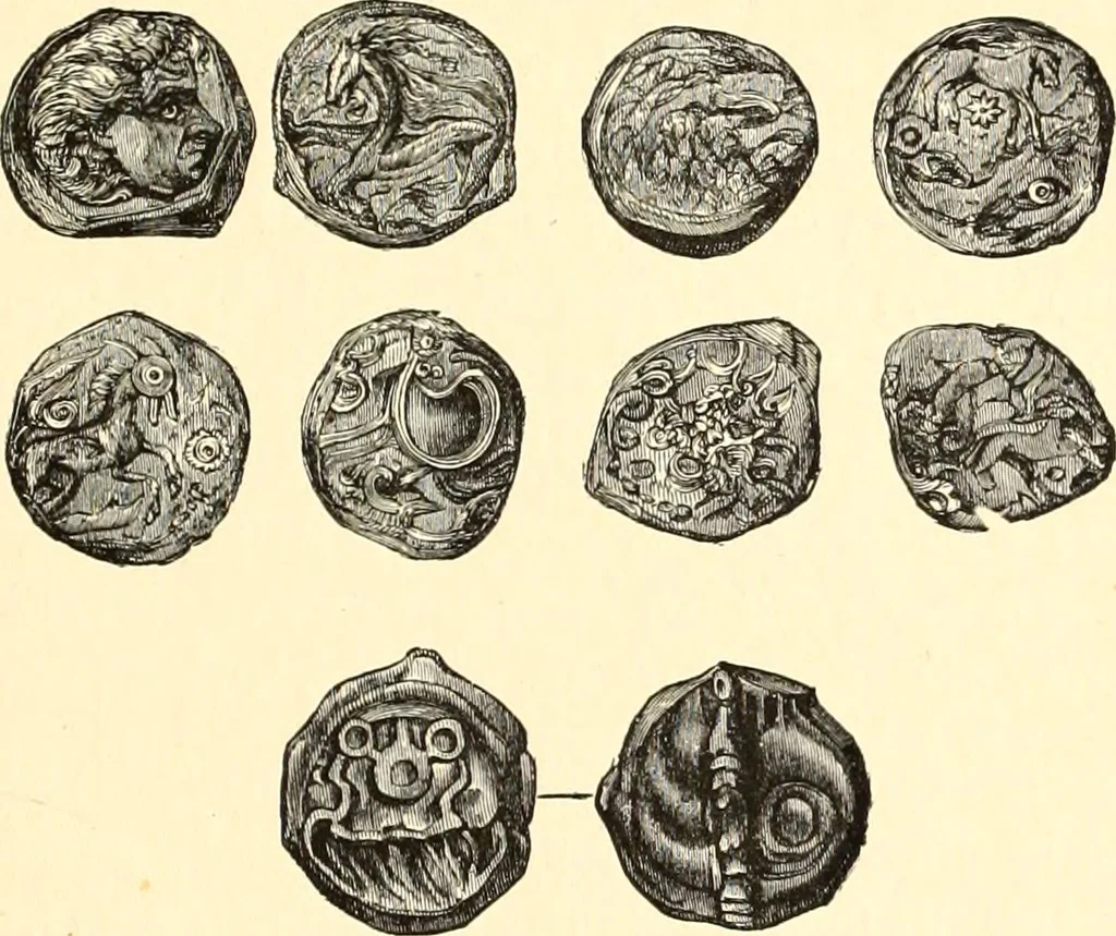 An illustration from Les arts et métiers au Moyen Age : étude illustrée d'après les ouvrages de Paul Lacroix sur le Moyen Age et la Renaissance, 1887, leaf 12