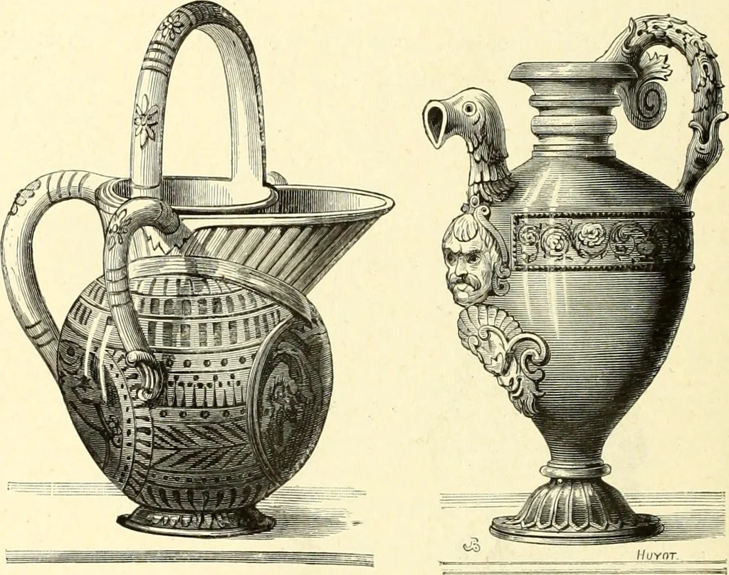 An illustration from Les arts et métiers au Moyen Age : étude illustrée d'après les ouvrages de Paul Lacroix sur le Moyen Age et la Renaissance, 1887, leaf 121