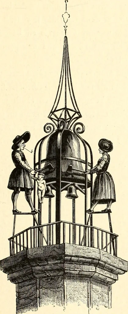 An illustration from Les arts et métiers au Moyen Age : étude illustrée d'après les ouvrages de Paul Lacroix sur le Moyen Age et la Renaissance, 1887, leaf 132