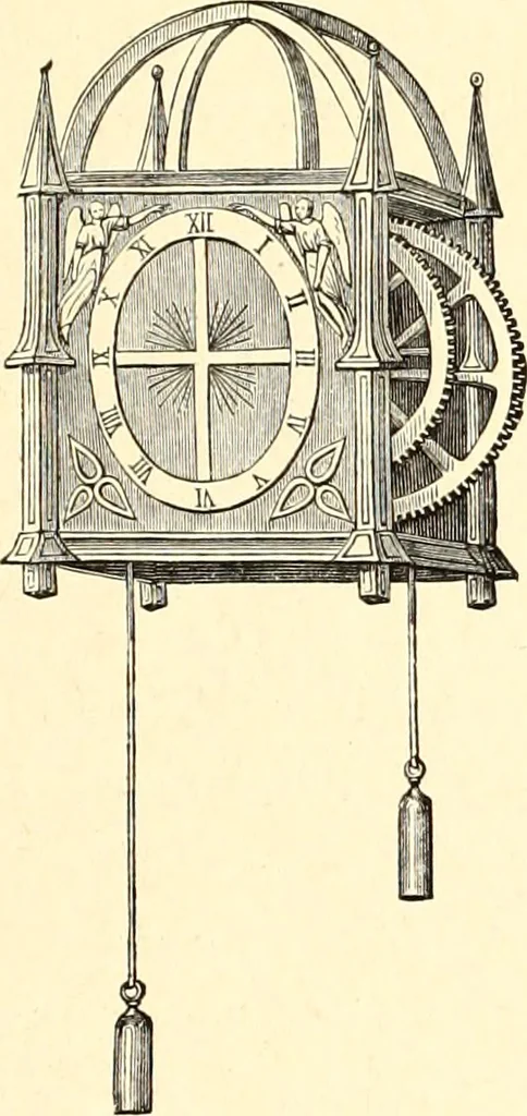 An illustration from Les arts et métiers au Moyen Age : étude illustrée d'après les ouvrages de Paul Lacroix sur le Moyen Age et la Renaissance, 1887, leaf 136