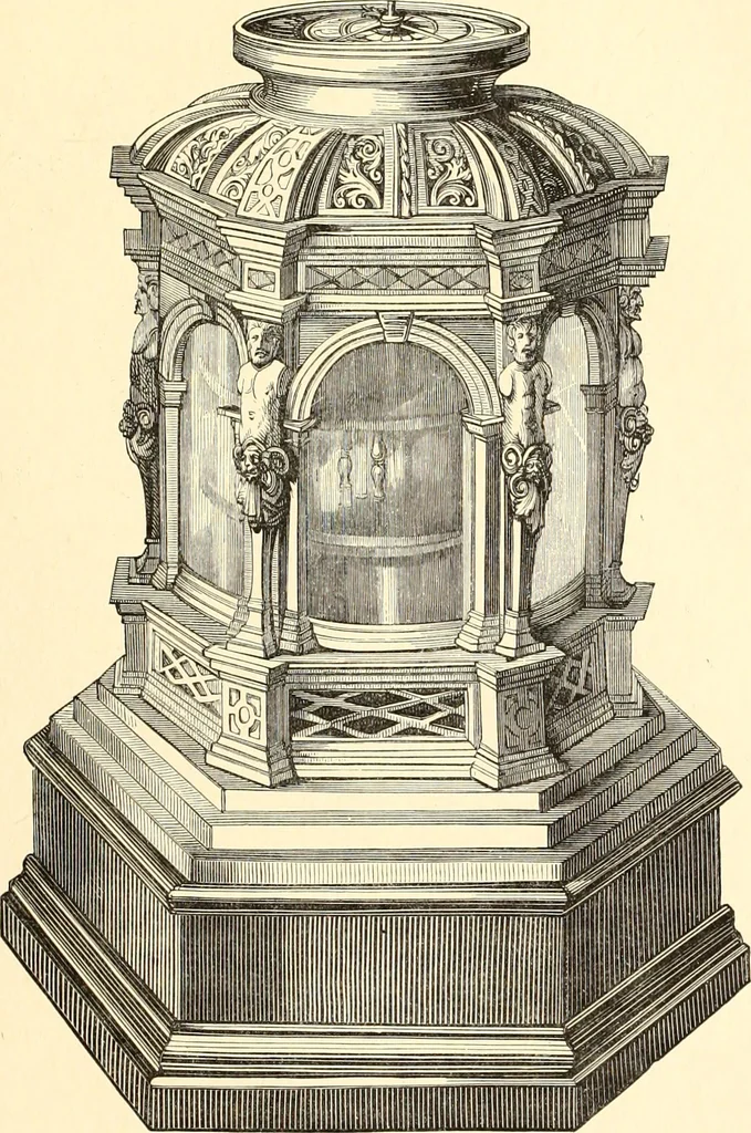 An illustration from Les arts et métiers au Moyen Age : étude illustrée d'après les ouvrages de Paul Lacroix sur le Moyen Age et la Renaissance, 1887, leaf 140
