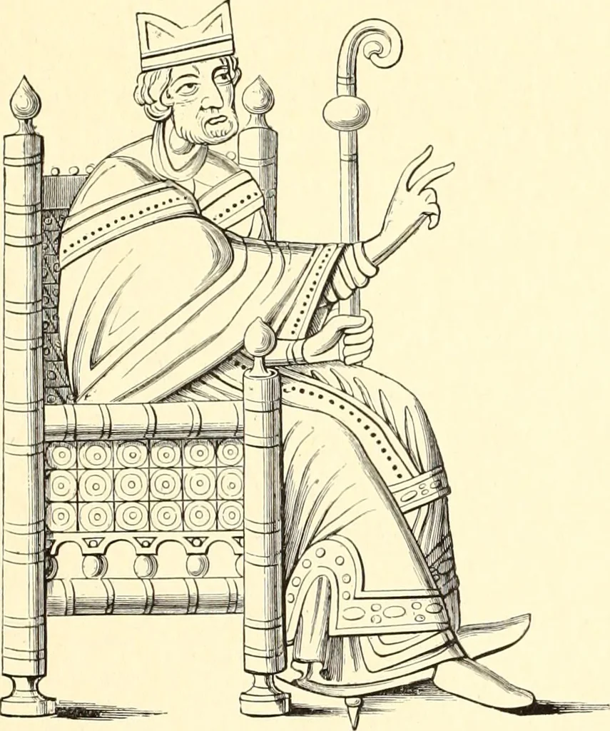 An illustration from Les arts et métiers au Moyen Age : étude illustrée d'après les ouvrages de Paul Lacroix sur le Moyen Age et la Renaissance, 1887, leaf 16