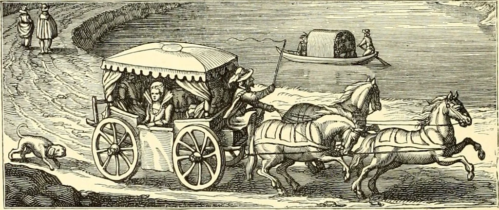 An illustration from Les arts et métiers au Moyen Age : étude illustrée d'après les ouvrages de Paul Lacroix sur le Moyen Age et la Renaissance, 1887, leaf 173