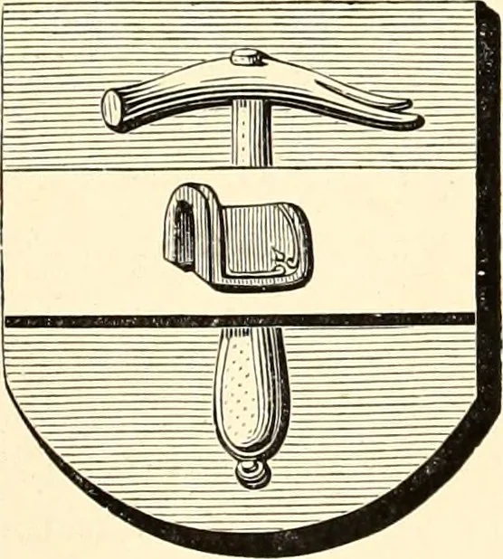 An illustration from Les arts et métiers au Moyen Age : étude illustrée d'après les ouvrages de Paul Lacroix sur le Moyen Age et la Renaissance, 1887, leaf 174