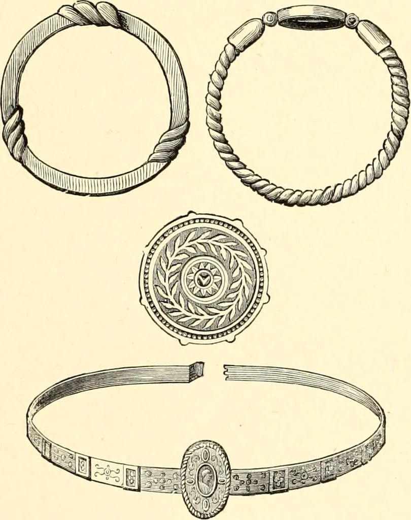 An illustration from Les arts et métiers au Moyen Age : étude illustrée d'après les ouvrages de Paul Lacroix sur le Moyen Age et la Renaissance, 1887, leaf 176