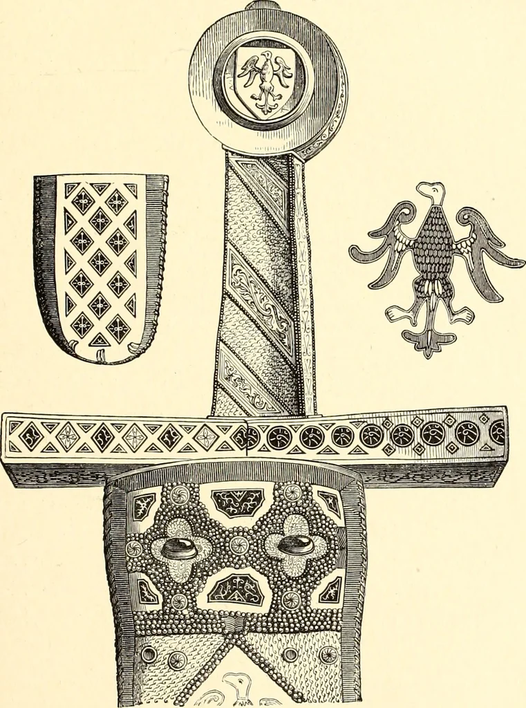 An illustration from Les arts et métiers au Moyen Age : étude illustrée d'après les ouvrages de Paul Lacroix sur le Moyen Age et la Renaissance, 1887, leaf 180