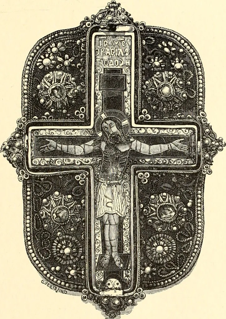 An illustration from Les arts et métiers au Moyen Age : étude illustrée d'après les ouvrages de Paul Lacroix sur le Moyen Age et la Renaissance, 1887, leaf 184