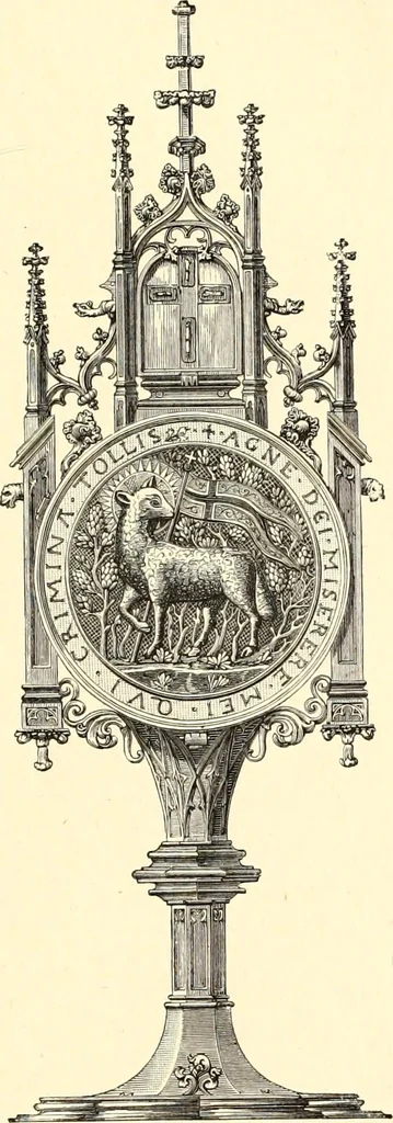 An illustration from Les arts et métiers au Moyen Age : étude illustrée d'après les ouvrages de Paul Lacroix sur le Moyen Age et la Renaissance, 1887, leaf 208
