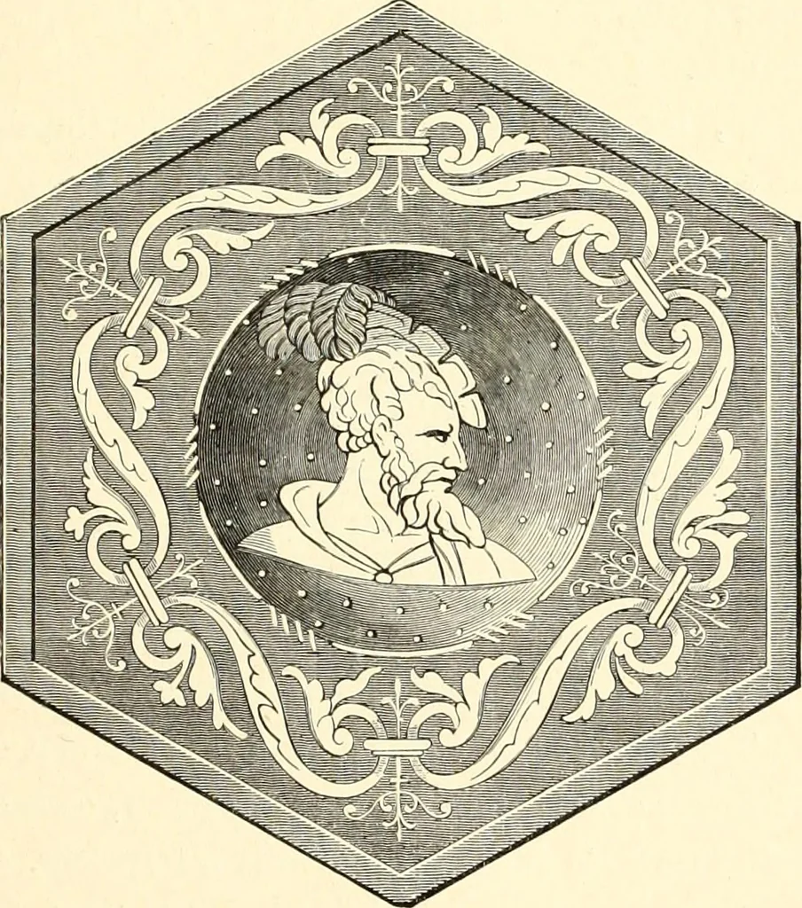An illustration from Les arts et métiers au Moyen Age : étude illustrée d'après les ouvrages de Paul Lacroix sur le Moyen Age et la Renaissance, 1887, leaf 224
