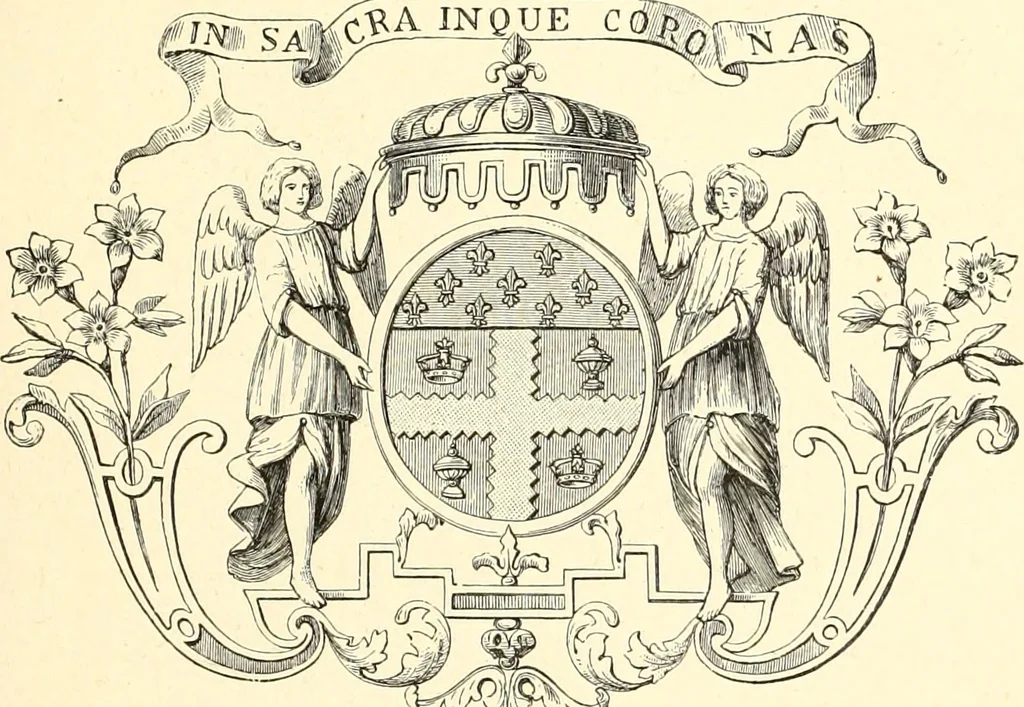 An illustration from Les arts et métiers au Moyen Age : étude illustrée d'après les ouvrages de Paul Lacroix sur le Moyen Age et la Renaissance, 1887, leaf 228