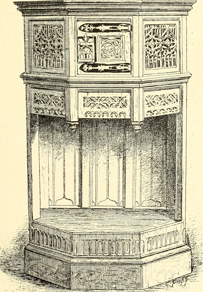 An illustration from Les arts et métiers au Moyen Age : étude illustrée d'après les ouvrages de Paul Lacroix sur le Moyen Age et la Renaissance, 1887, leaf 24