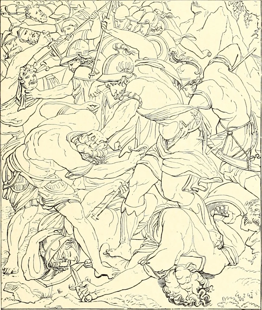 An illustration from Les arts et métiers au Moyen Age : étude illustrée d'après les ouvrages de Paul Lacroix sur le Moyen Age et la Renaissance, 1887, leaf 262