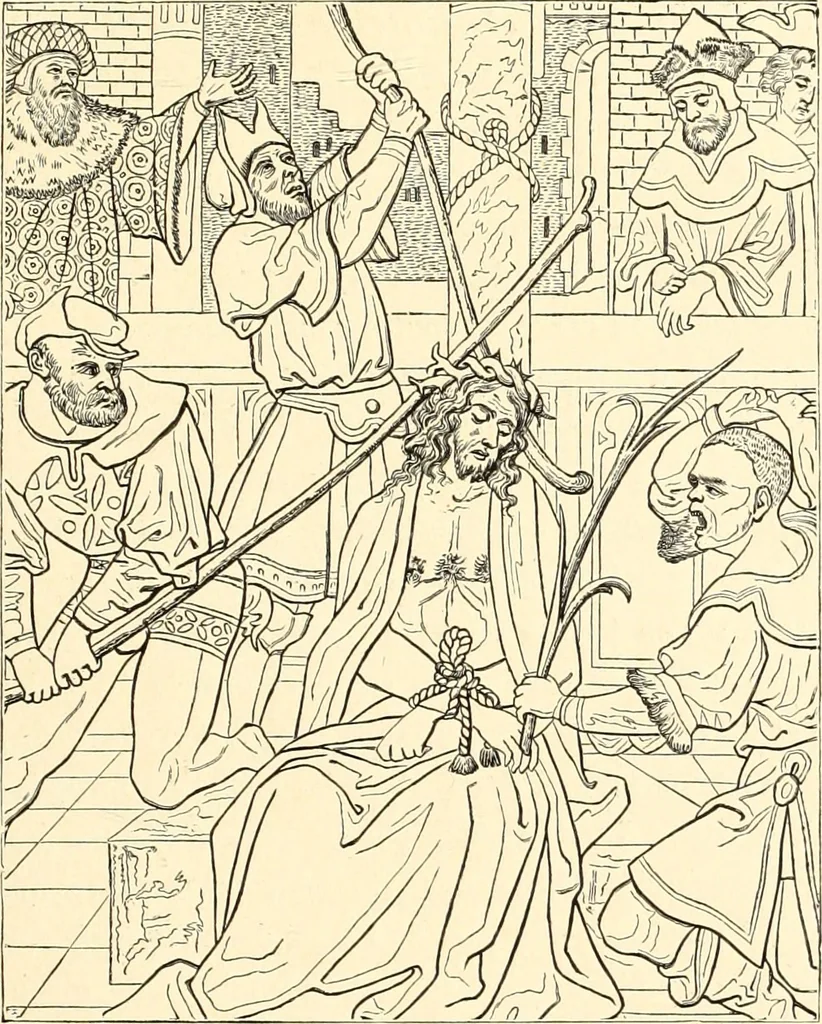 An illustration from Les arts et métiers au Moyen Age : étude illustrée d'après les ouvrages de Paul Lacroix sur le Moyen Age et la Renaissance, 1887, leaf 270