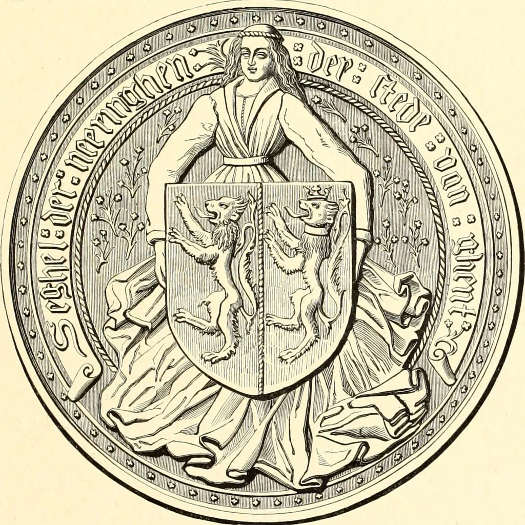 An illustration from Les arts et métiers au Moyen Age : étude illustrée d'après les ouvrages de Paul Lacroix sur le Moyen Age et la Renaissance, 1887, leaf 280
