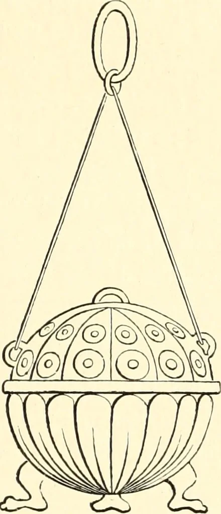 An illustration from Les arts et métiers au Moyen Age : étude illustrée d'après les ouvrages de Paul Lacroix sur le Moyen Age et la Renaissance, 1887, leaf 34