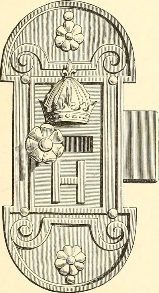 An illustration from Les arts et métiers au Moyen Age : étude illustrée d'après les ouvrages de Paul Lacroix sur le Moyen Age et la Renaissance, 1887, leaf 44