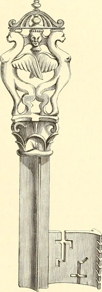 An illustration from Les arts et métiers au Moyen Age : étude illustrée d'après les ouvrages de Paul Lacroix sur le Moyen Age et la Renaissance, 1887, leaf 44