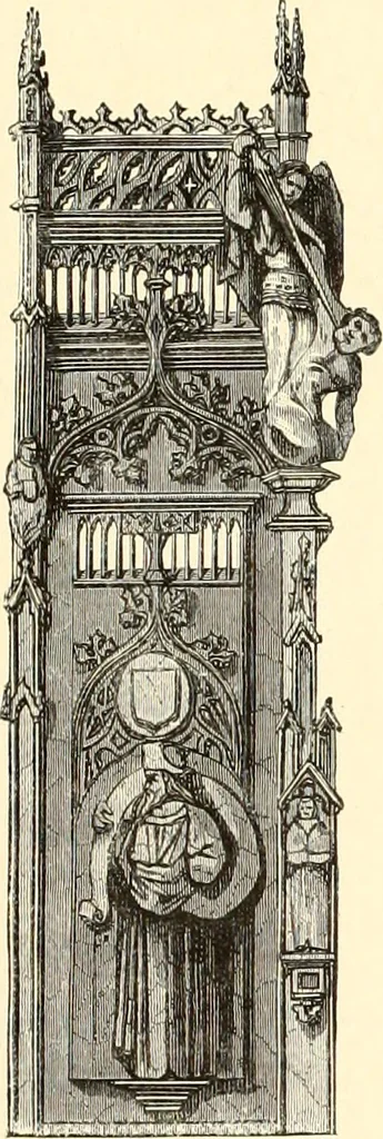An illustration from Les arts et métiers au Moyen Age : étude illustrée d'après les ouvrages de Paul Lacroix sur le Moyen Age et la Renaissance, 1887, leaf 62