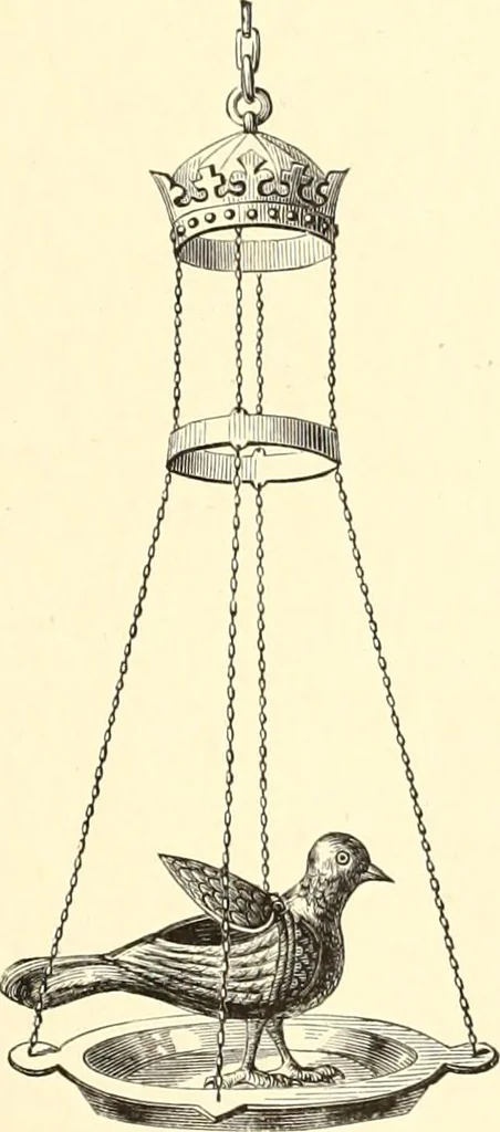 An illustration from Les arts et métiers au Moyen Age : étude illustrée d'après les ouvrages de Paul Lacroix sur le Moyen Age et la Renaissance, 1887, leaf 64