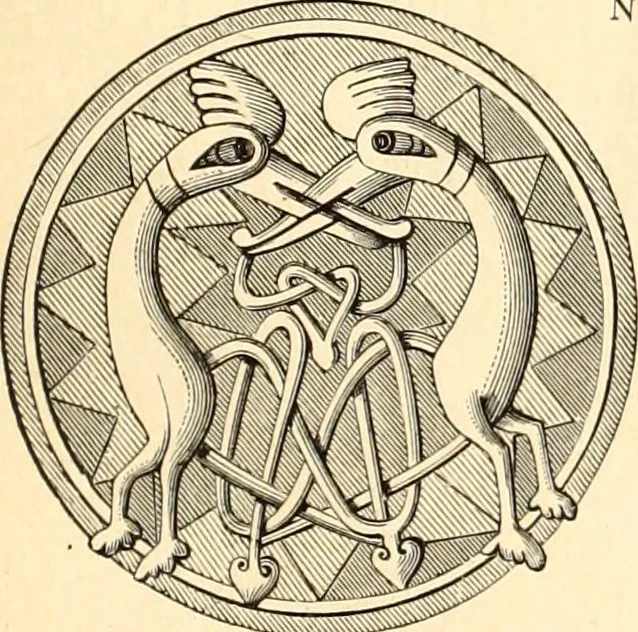 An illustration from Les arts et métiers au Moyen Age : étude illustrée d'après les ouvrages de Paul Lacroix sur le Moyen Age et la Renaissance, 1887, leaf 8