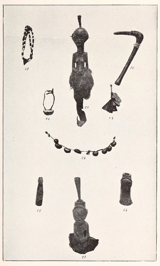 An illustration from Les Baluba (Congo Belge), 1913, leaf 573