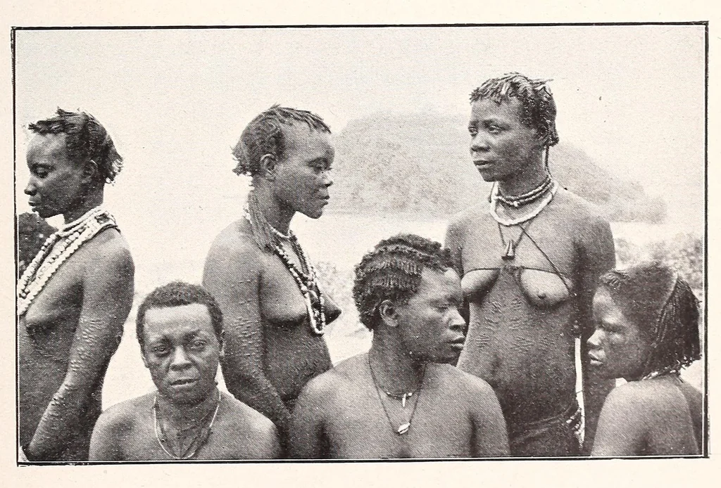 An illustration from Les Baluba (Congo Belge), 1913, leaf 577