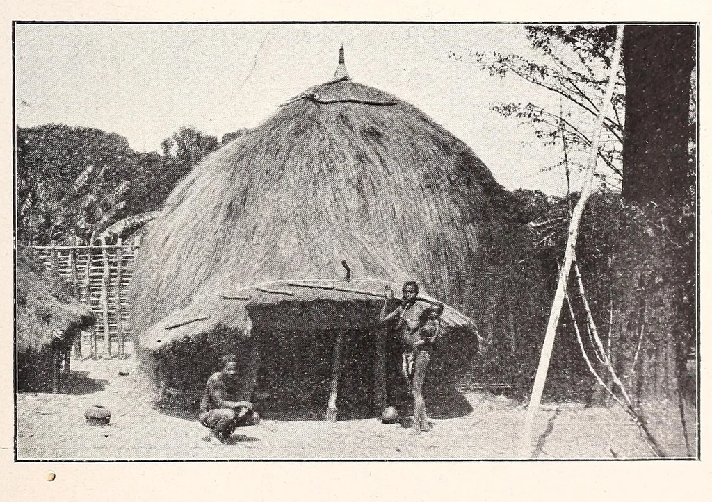 An illustration from Les Baluba (Congo Belge), 1913, leaf 585