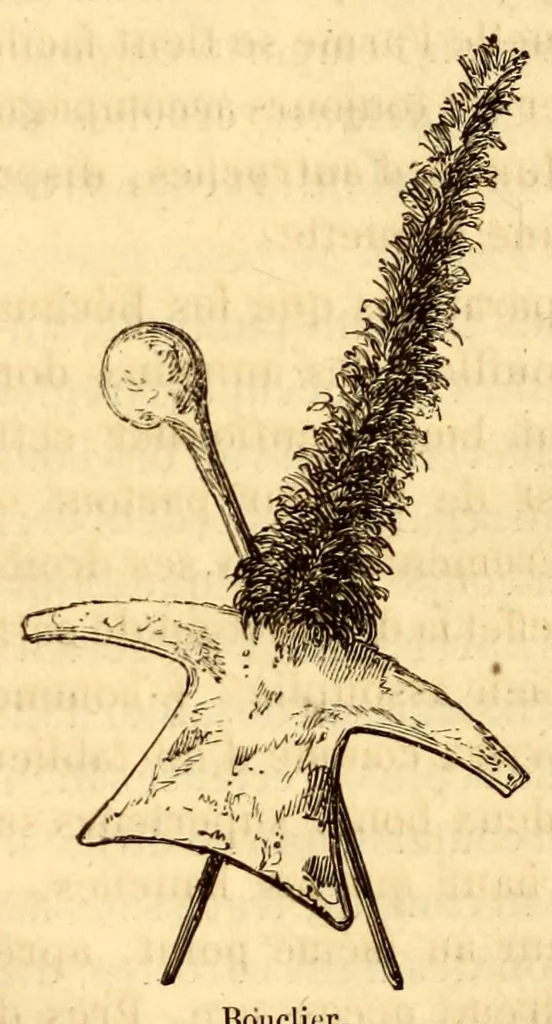An illustration from Les Bassoutos; ou, Vingt-trois années de séjour et d'observations au sud de l'Afrique, 1859, leaf 180