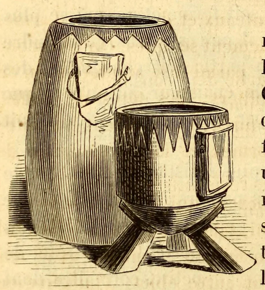 An illustration from Les Bassoutos; ou, Vingt-trois années de séjour et d'observations au sud de l'Afrique, 1859, leaf 184