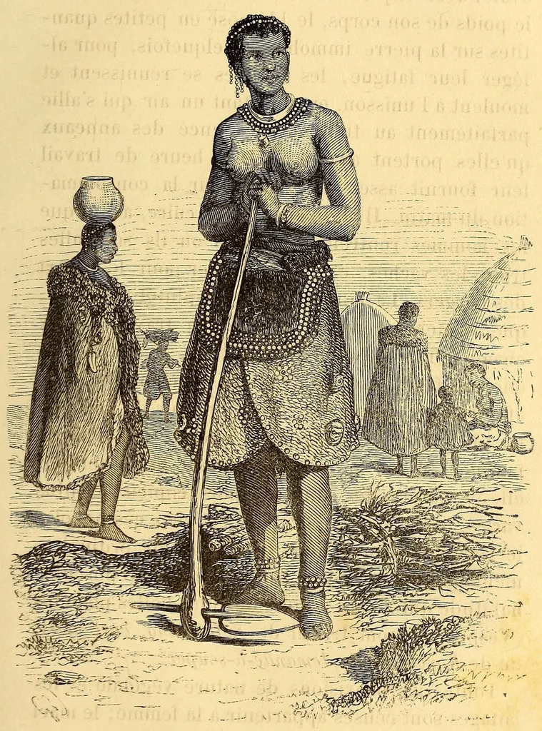 An illustration from Les Bassoutos; ou, Vingt-trois années de séjour et d'observations au sud de l'Afrique, 1859, leaf 189
