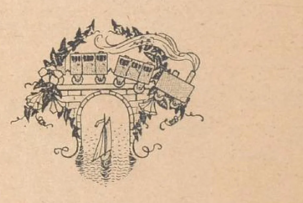 An illustration from Les Bons Jeudis ( 5e Édition ] Tit Tom, 1924, leaf 37