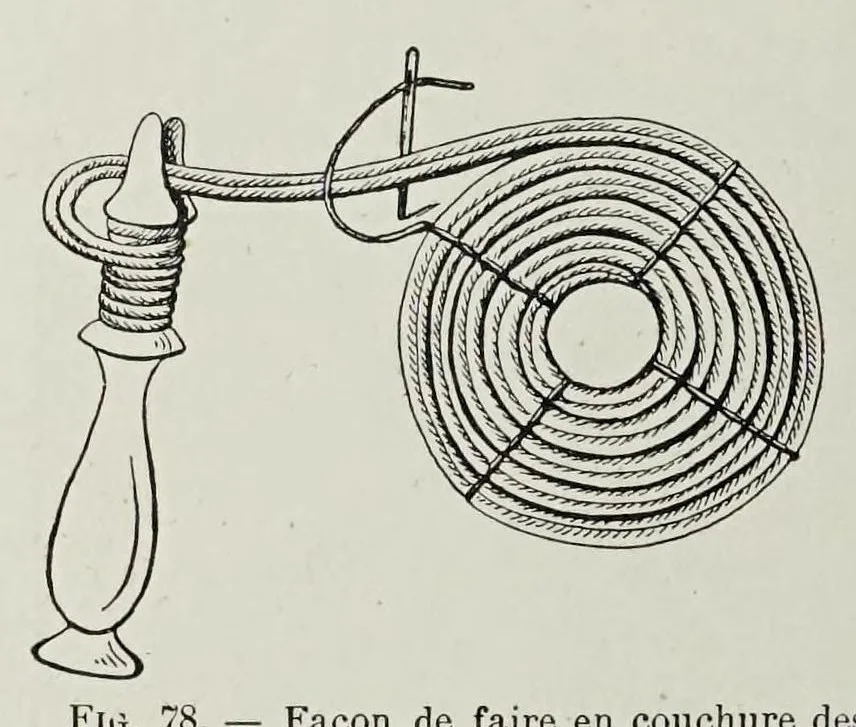 An illustration from Les broderies et les dentelles (cours en quarante leçonś), 1905, leaf 82