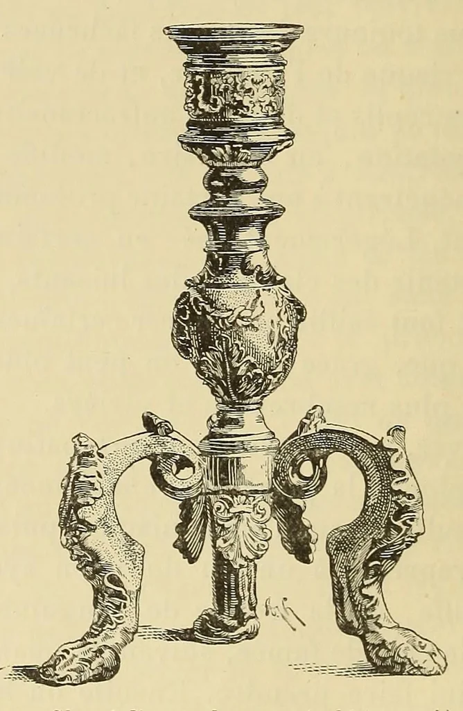 An illustration from Les bronzes d'art et d'ameublement ;, 1921, leaf 68