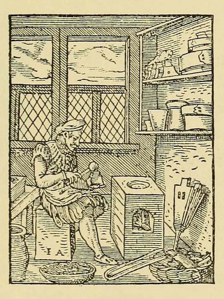 An illustration from Les bronzes d'art et d'ameublement ;, 1921, leaf 75