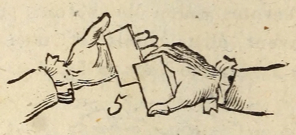 An illustration from L'escamoteur habile;, 1816, leaf 12
