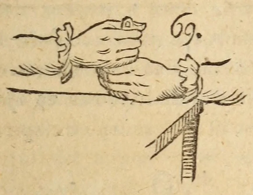 An illustration from L'escamoteur habile;, 1816, leaf 165